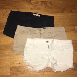 Abercrombie shorts bundle